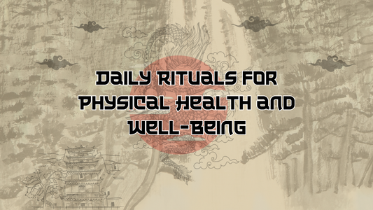 Daily Rituals for Physical Health and Well-Being